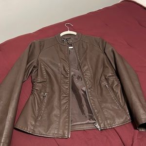 Leather jacket